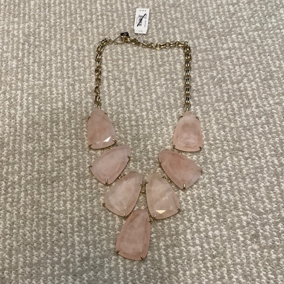 Nwt Kendra Scott Harlow pink necklace - Picture 2 of 5